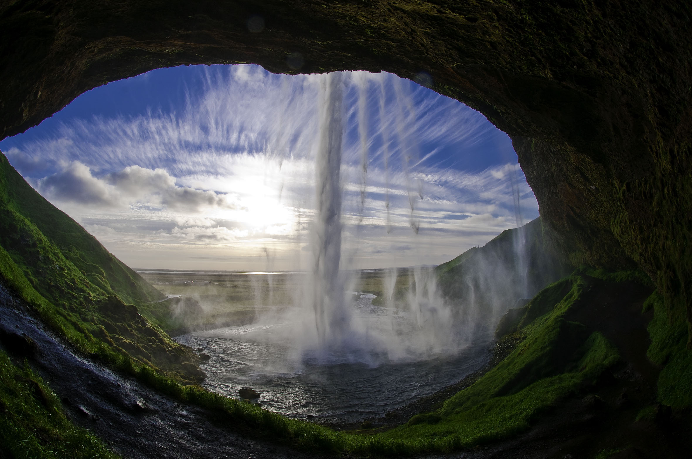 Blickpunkt Erde Multivisions-Vorträge Island Sseljalandsfoss